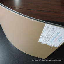 Golden Brown PVDF Coated Aluminum Composite Panel ACP